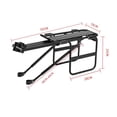 thumbnail image 5 of Axioma Generic Rear Bike Rack Carrier Rack with Foldable Wing,Bike Cargo Rack,Rear Bike, 5 of 9