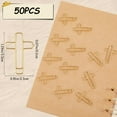 thumbnail image 2 of 50Pcs Cross Paper Clips, 2 of 9