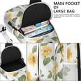 thumbnail image 3 of Sunflower and Truck Design Sling Backpack with Adjustable Strap, Multiple Compartments, Lightweight Durable Crossbody Backpack for Travel and Outdoor Use, 3 of 5