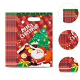 thumbnail image 6 of balikha 10Pcs Christmas Gift Bag Christmas Treat Bag Multifunctional Decoration Goody Bag Tote Bag for Presents Festival Xmas Biscuit D, 6 of 9
