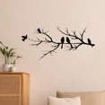 thumbnail image 1 of Pájaros de metal para decoración de pared, adorno colgante, pájaros en la rama, decoración rústica, decoración de pared única para dormitorio y jardín, 1 of 10