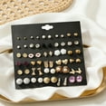 thumbnail image 7 of DESIGNICE Earring Set,Alloy Earring Sets for Women,Simple Diamond Setting Cute Earrings,Hypoallergenic Earrings for Daily Commutes,Dates,Dinner Parties,30Pairs, 7 of 7
