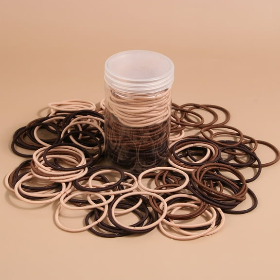 Siquannn Mens Hair Bands Pearl Hair Ties for Girls Headbands for Short Hair Hair Rubber Bands for Girls 8-12 Spiral Hair Ties for Thick Hair Big 2mm Hair Ties Soft Hair Ties for Toddlers Thin Elastic