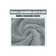 thumbnail image 3 of 3 Piezas Tuallas Toallas Baño Completo Grande 70×140 Cm Gris oscuro y Gris claro y Beige, 3 of 5