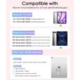 thumbnail image 2 of Trackpad Keyboard Case for iPad Air 13 & iPad Pro 12.9 (3rd–6th Gen) with Pencil Holder, 2 of 8