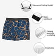 thumbnail image 3 of Pofeuu Giraffe Skin Print Men’s Boxer Briefs, Moisture-Wicking Underwear, Regular,Trunk-Medium, 3 of 5