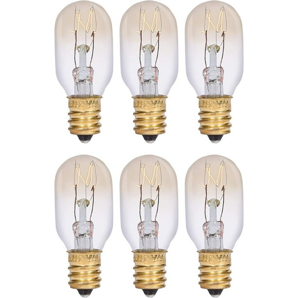 Simba Lighting T6.5 25W Replacement Bulb Mini Tube Shape 120V, E12