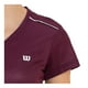 thumbnail image 3 of Playera Wilson para Mujer, Deportivo Vino Talla  CH, 3 of 4