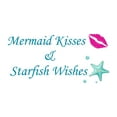 thumbnail image 2 of Mermaid Kisses And Starfish Wishes Mermaids Hot Lips Seahorse Statfish Princess Fish Starfish Queen Sweet Dreams Bedtime Unicorn Lovely Dream Wall Decal Sticker - Size: 20 In X 10 In, 2 of 5