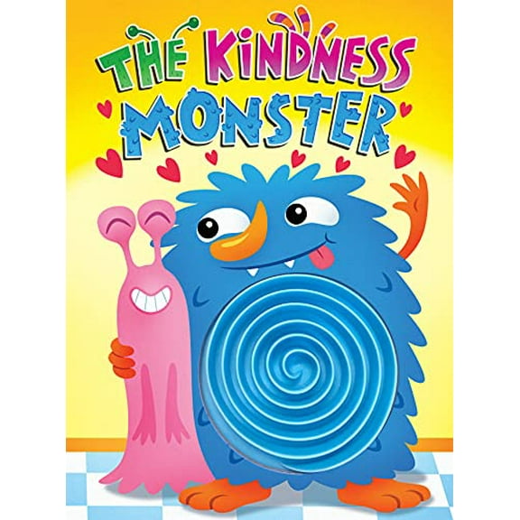 Pre-Owned Kindness Monster - Silicone Touch and Feel Board Book - Sensory Board Book Paperback