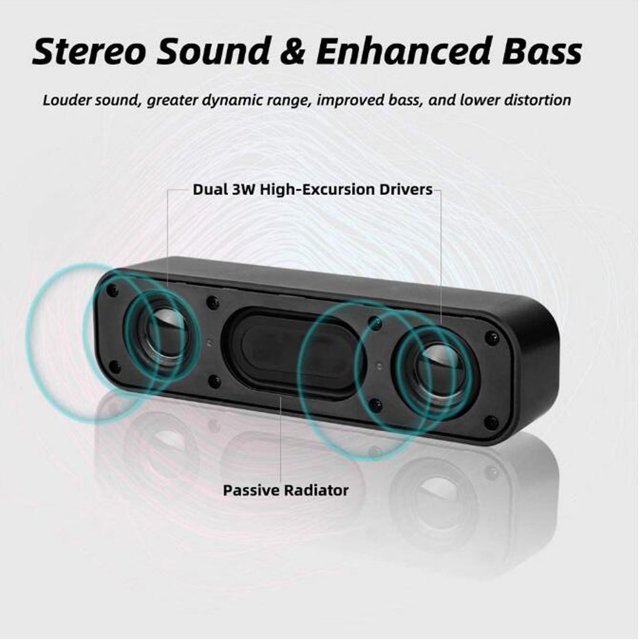 Sistema amplificador de sonido envolvente con barra de sonido de 300 W, altavoces externos para computadora portátil con control de volumen, altavoces creativos para computadora, altavoces pequeños