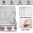 thumbnail image 4 of Iauyy Casserole Carrier for Hot Food Insulated Casserole Travel Carry Bag with Lid Food Warmer Bag for Party/Picnic,Happy Day, 4 of 7