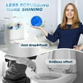 thumbnail image 4 of Multipurpose Bathroom Cleaners, 54 Pack Commercial & Household Toilet Bowl Cleaners, Blue Toilet Bowl Tablets Drop in Tank, Janitorial Deodorizers, 4 of 4