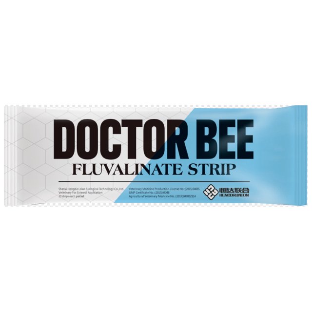 Tiras de flumetrina para 20 piezas, medicina para apicultura, ácaros de abeja, Varroa Killer