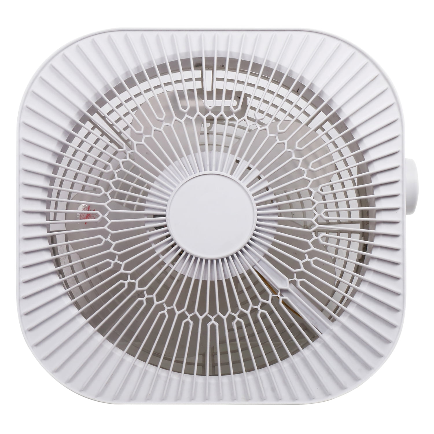 Optimus 12-In. 2-Speed 40-Watt Box Fan, F-1023, White