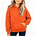 thumbnail image 4 of RYRJJ Girls Boys Hooded Sweatshirts Kids Fall Trendy Pullover Casual Long Sleeve Hoodies Cute Oversized Pocket Sweatshirt Tops, 4 of 9