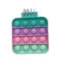 thumbnail image 1 of Push Bubble Square Notebook Extrusión De Silicona Suave Bloc De Notas De Burbujas Juguete De Descompresión sonducket FN006565-08, 1 of 6
