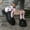 Black, variant on Women Platform Goth Boots Chunky Heel Rave Boots Lace Up Combat Booties Round Toe Booties Shoes Cute Shoes White 6(37)