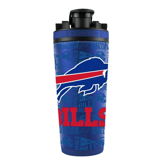 Buffalo Bills 26oz. 4D Stainless Steel Shaker Bottle