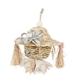 thumbnail image 1 of Toy de pájaro Regalo picante Rating Traying Wooden Entrenamiento de loros Mordisco de loros grandes para periquitos Macaides Pinques Budgie Conure, 1 of 8