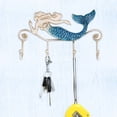 thumbnail image 2 of Gancho de pared ZHAOCHENG Hierro Colgador de sirena 4 ganchos, 2 of 5