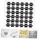 thumbnail image 5 of Greenadscape 49Ud Stickers De Huellas De Patas Negras Para Pared Con Fácil Uso Y Sin Residuo Adhesivo, 5 of 7