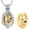 Gold, variant on Teardrop Butterfly Urn Necklace for Ashes Hollow Cremation Jewelry Memorial Locket Urn Pendant Necklace Mini Keepsake Urn for Human Pet