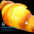 1Pc Simulated Bread Lamp Croissant Bread Shaped Light LED Night Lamp