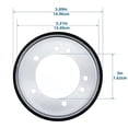thumbnail image 2 of CSYANXING Disque de Remplacement pour un Soufflage Optimal de la Neige, Compatible avec Snapper et d'Autres Marques de Premier Plan, 2 of 2