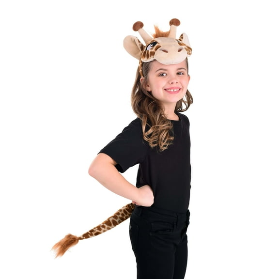 Giraffe Soft Headband & Tail Kit