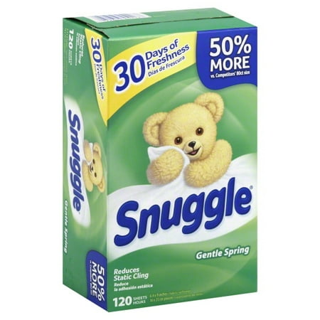 Snuggle Sngl Fss Gentle Spring 6 120ct