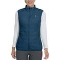 thumbnail image 2 of Little Donkey Andy Women's Packable Lightweight Puffer Vest with Recycled Insulation for Running Hiking Bluesteel XL, 2 of 7