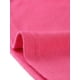 thumbnail image 5 of Top acanalado de decoración de los botones de punto sólido de las mangas del cuello en V de las mujeres 3/4 RoXS, 5 of 5