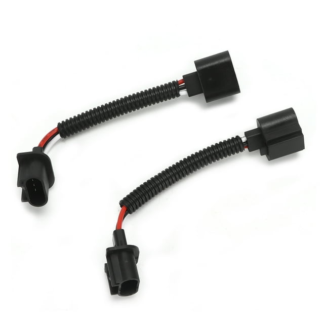 H13 9008 Male To Female Adapter, High Temperature Resistance Headlamp Wiring Harness Durable Fog Light Wiring Adapter For Car Modification