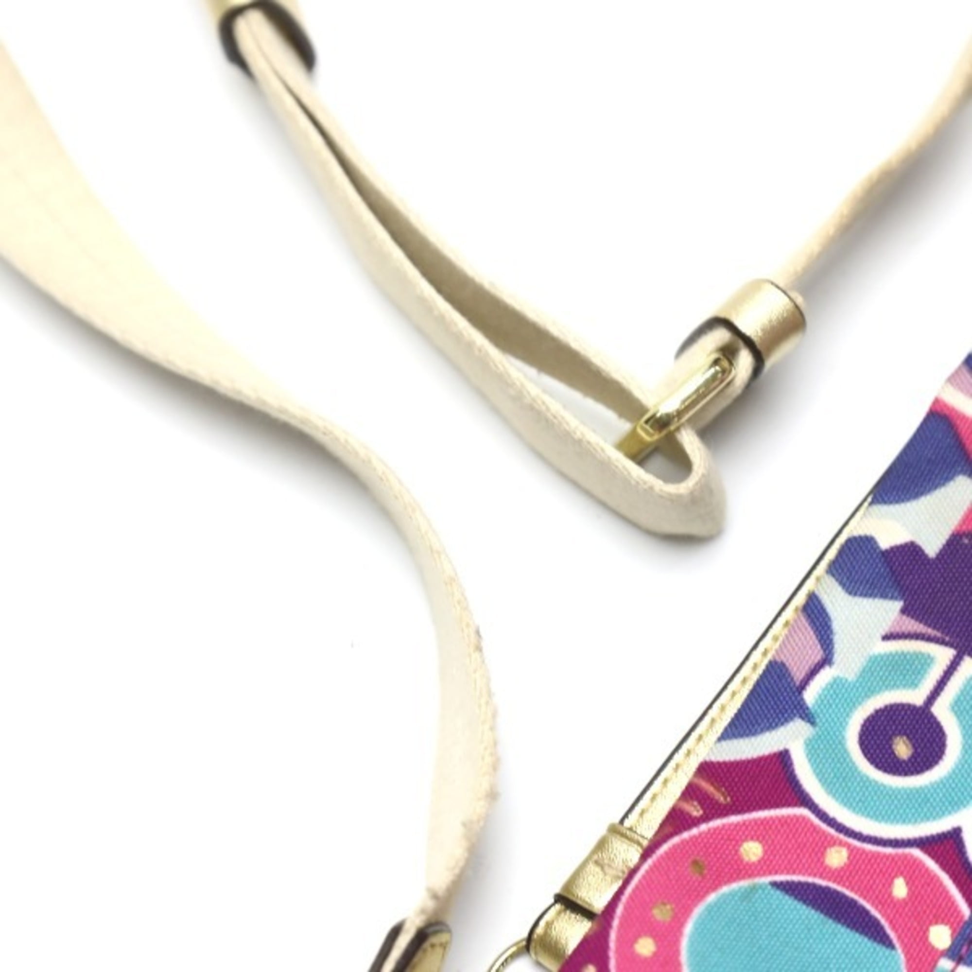 Pre-Owned COACH Signature Canvas Leather Multicolor F19454 Coach