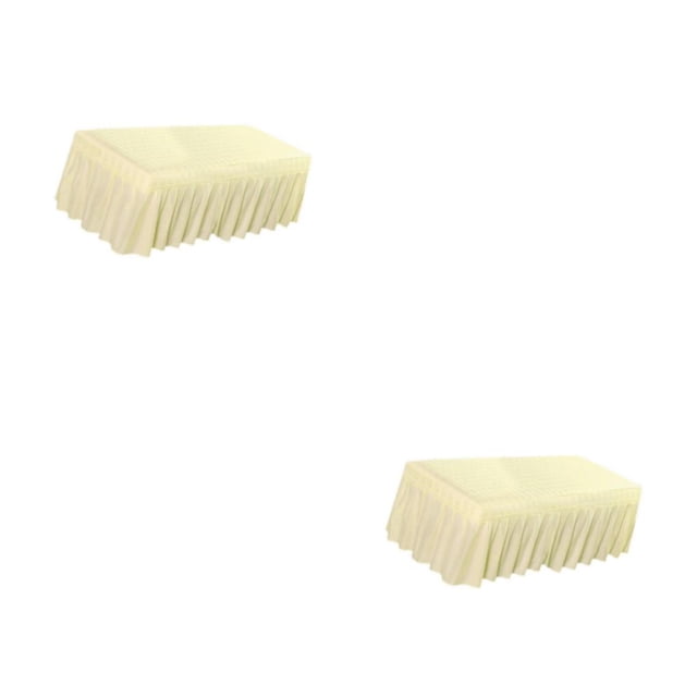 Billuyoard Massage Cosmetic Table Valance Sheet Cover with Hole - Type1 NO1