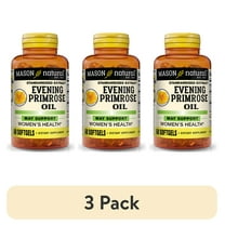 (3 pack) MASON NATURAL Evening Primrose Oil Dietary Supplement, 1 Month Supply, May Support Women’s Health, 60 Softgels