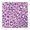 Pink and Purple, variant on White and Black Of Leopard Print Square Fitted Tablecloth with Elastic Edge,Square Table Cover,Washable Elastic Table Cover for Home Kitchen Party Decor 34"x34"