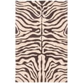thumbnail image 6 of SAFAVIEH Soho Paige Striped Wool Area Rug, Beige/Charcoal, 5' x 8', 6 of 6