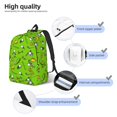 thumbnail image 3 of Honeii Golf Sport Club Print Canvas Backpack for School & Outdoor,Laptop Excursion Backpack,Notebook School Bookbag For Men Women,for Work, Travel, and Everyday Use-Medium, 3 of 5
