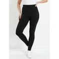 thumbnail image 4 of June + Vie Women's Plus Size Classic Ankle Legging, 4 of 4