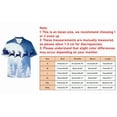 thumbnail image 3 of christmas shirts men's shirts Short Sleeve Casual Printed Button Down Tropical Shirt Summer Holiday Beach Hawaii Shirts, 3 of 8