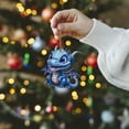 thumbnail image 2 of 2D Adorable Flying Dragon Baby Christmas Ornament - Acrylic Material, Unique Design, and Festive Decor, 2 of 6