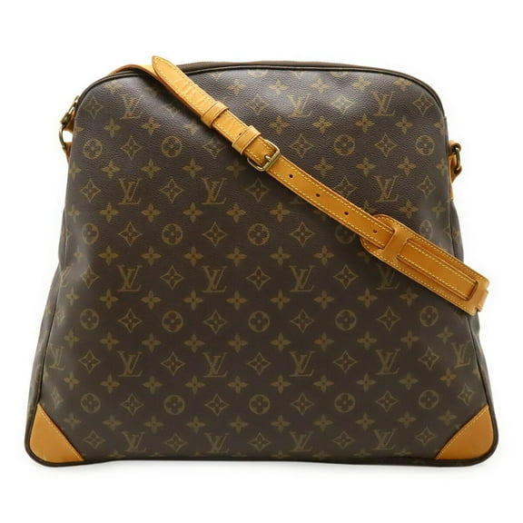 Pre-Owned LOUIS VUITTON Monogram Sac Ballade Shoulder Bag Tote Dark Brown M51112