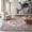 Rust/Blue, variant on SAFAVIEH Arizona Mia Medallion Machine Washable Area Rug, Grey/Turquoise, 3' x 5'