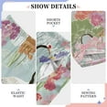 thumbnail image 6 of FORMRS Kids Pajama Pants with Pockets Size 6-8Y Boys Lounge Sleep Bottoms, Colorful Flowers Blossoms, 6 of 8
