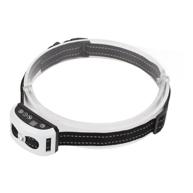 Collar De Ladridos De Perro LED, Collar De Vibración De Cachorro Recargable Ajustable De Protección Segura Para Interior OTVIAP Dog Vibration Collar