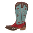 thumbnail image 3 of Roper Womens Birdie Underlay Snip Toe Cowboy  Mid Calf Boots, 3 of 5