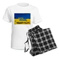 thumbnail image 4 of CafePress - Pray For Ukraine Sweatshirt, Stand With Uk Pajamas - Women's Short Sleeve Print T-Shirt and Pants Light Cotton Pajama Set, 4 of 7