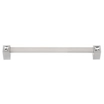 Alno Cd718-8 Contemporary Solid Brass 8" Center To Center Appliance Handle Pull - Nickel